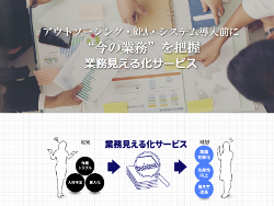 業務見える化サービスWebサイト