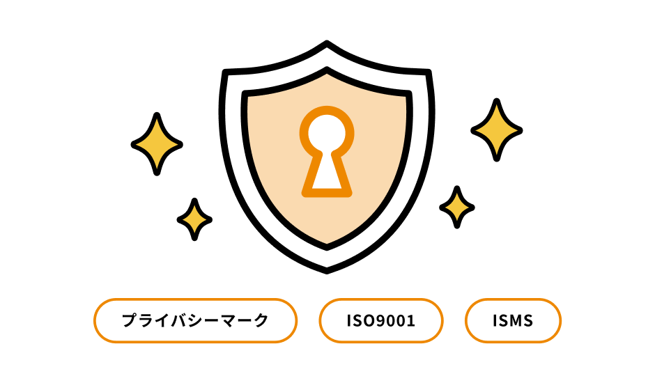 安心安全のセキュリティ